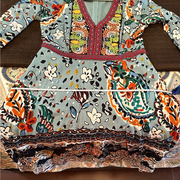 Anthropologie • Akemi + Kin • Multicolor Beaded Dress • Size 8 - Picture 9 of 10